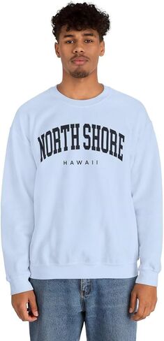 North Shore Hawaii Adult Unisex Crewneck Sweatshirt in Saudi Arabia