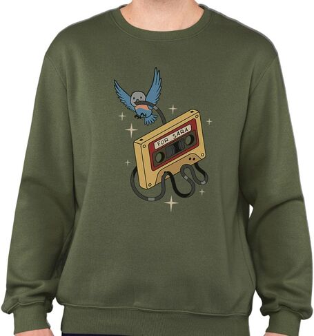 TeesAndTankYou For Sara Mixtape Sweatshirt Unisex in Saudi Arabia