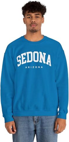 Sedona Arizona Adult Unisex Crewneck Sweatshirt in Saudi Arabia