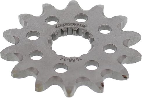 Supersprox Front Sprocket (14T) Compatible With 06-18 KAWASAKI KX450F in Kuwait