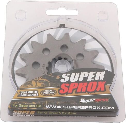 Supersprox Front Sprocket (14T) Compatible With 06-18 KAWASAKI KX450F in Kuwait