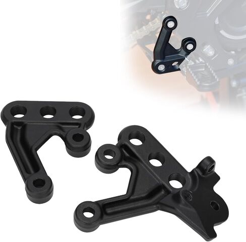 Foot Peg Bracket for Surron Light Bee,Original Adjustable Brace Bracket for Dirt Bike Sur Ron Light Bee X(LBX) and S(LBS) - Black in Saudi Arabia
