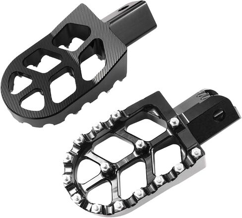 مساند دواسات القدم من Footpegs لـ CRF50 CRF70 CRF110 XR50 XR70 XR110 CRF XR 50 70 110 M2R SDG DHZ KAYO Dirt Bike Pit Bike (أسود) in Kuwait