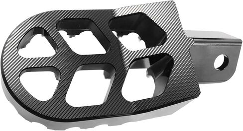 مساند دواسات القدم من Footpegs لـ CRF50 CRF70 CRF110 XR50 XR70 XR110 CRF XR 50 70 110 M2R SDG DHZ KAYO Dirt Bike Pit Bike (أسود) in Kuwait