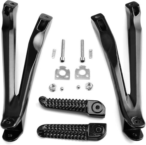 TCT-MOTORPARTS Rear Passenger Footpegs Footrest Set Fits for Yamaha YZF R1 04 05 06 07 08 in Saudi Arabia