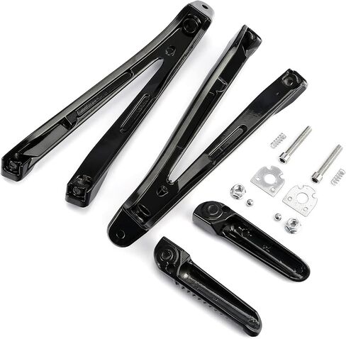 TCT-MOTORPARTS Rear Passenger Footpegs Footrest Set Fits for Yamaha YZF R1 04 05 06 07 08 in Saudi Arabia
