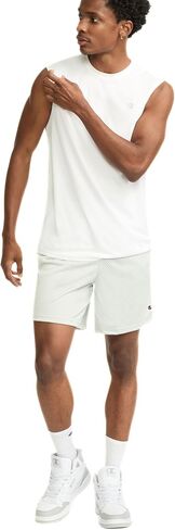 Champion Mens Classic Mesh Shorts, 7", C Logo in Saudi Arabia