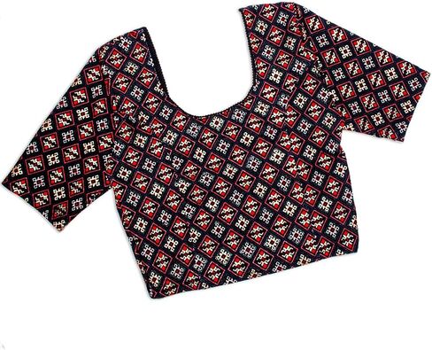 Chandrakala Stretchable Blouses for Women Sarees,Readymade (B217-P) in Saudi Arabia