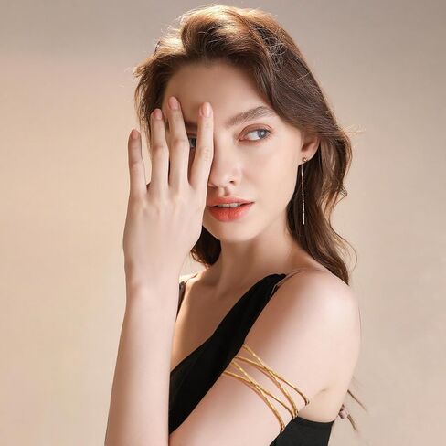 3 Pcs Arm Cuff for Women, Open Arm Bracelet, Upper Arm Gold Arm Cuff Set, Arm Bands Jewelry Adjustable Simple Coil Armband in Saudi Arabia