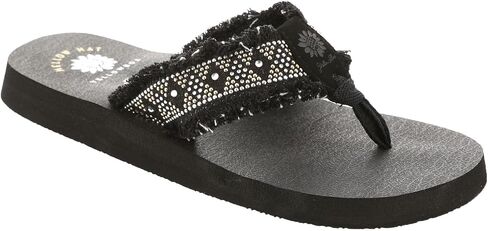 Flip Flop with Rhinestone Straps by Yellow Box in Saudi Arabia