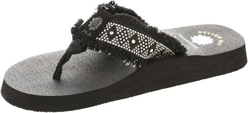 Flip Flop with Rhinestone Straps by Yellow Box in Saudi Arabia