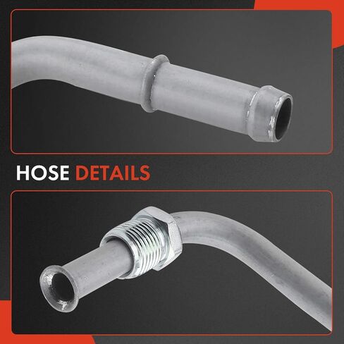 A-Premium Automatic Transmission Oil Cooler Line Hose Assembly Compatible with Ford Ranger 1998-2005 V6 3.0L, Auxiliary Cooler (Passenger Side) to Transmission in Saudi Arabia