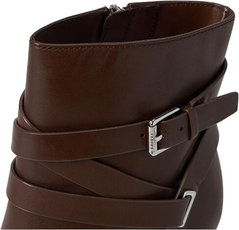 Lauren Ralph Lauren womens Collins Calfskin Bootie Heel in Saudi Arabia