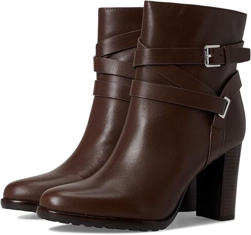Lauren Ralph Lauren womens Collins Calfskin Bootie Heel in Saudi Arabia