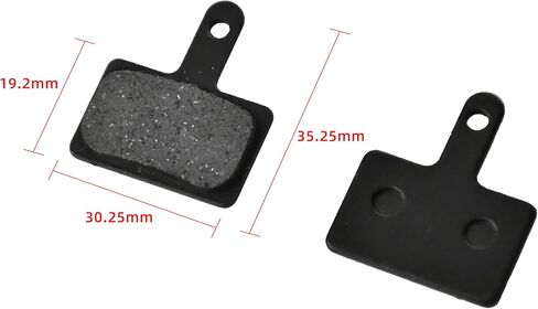 وسادات فرامل سكوتر الكهربائية - زوجان (4 وسادات) - وسادات أقراص شبه معدنية لـ X7 Pro وG30 وM365 والمزيد - متينة وهادئة وسهلة التركيب in Kuwait