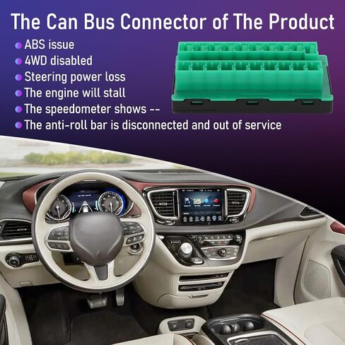 68321746AA CAN-C Buss Star Splice Block Fuse Connector مناسب لسيارة Jeep Gladiator/Wrangler 2018-2025 لسيارة Dodge Ram 1500/2500/3500 2017-2025 لسيارة Chrysler Voyager Pacifica، استبدل 2-2272352-5 in Kuwait