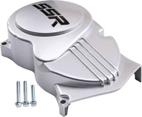 Silver Engine Stator Cover for 50cc 70cc 90cc 110cc 125cc 140cc Dirt Pit Bike CRF50 XR50 SSR Apollo Taotao DB14 DB17 DB24 DB27 Coolster Baja DR49 Lifan YX in Kuwait