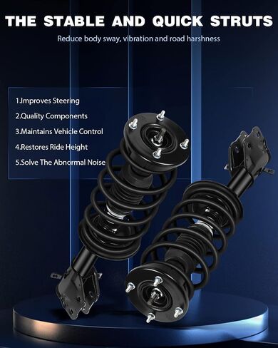 دعامات كاملة من ECCPP دعامات أمامية ممتصة للصدمات تناسب 2007-2010 لسيارة Ford Edge، 2007-2010 لسيارة Lincoln MKX in Saudi Arabia