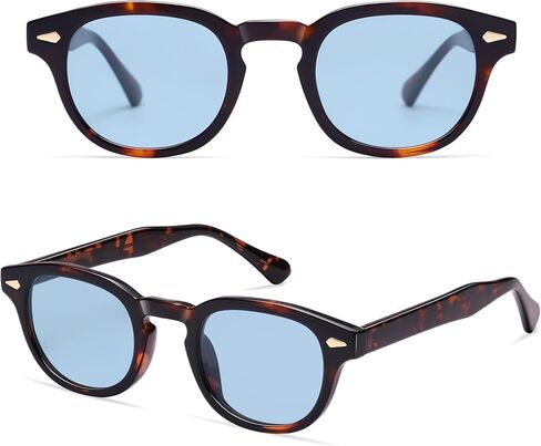 SOJOS Retro Small Round Sunglasses for Men Women Trendy Circle Style UV400 Lenses Unisex Sun Glasses SJ2251 in Saudi Arabia