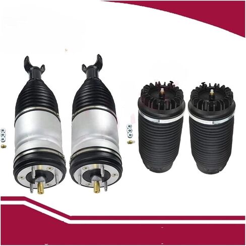 2pcs Front and 2pcs Rear Air Shock Struts Compatible for Dodge RAM 1500 2013-2019 Spring Bags in Saudi Arabia