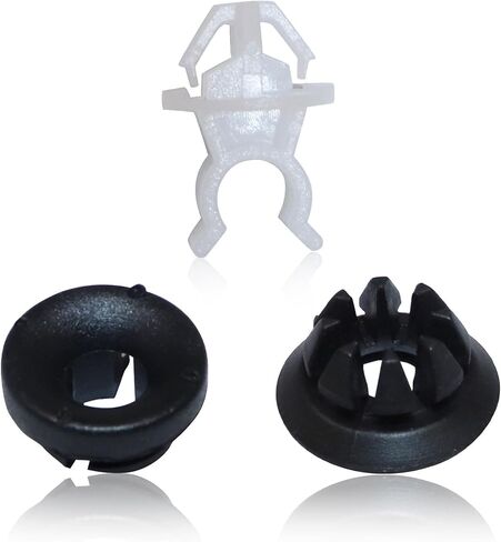 3Pcs Car Hood Support Prop Rod Holder Clips,Hood Rod Grommet Clips 91503-SS0-003 91604-SD2-013 Compatible with Honda Accord Odyssey Prelude Fit Base Sport Trim S2000 2007-2015 in Saudi Arabia