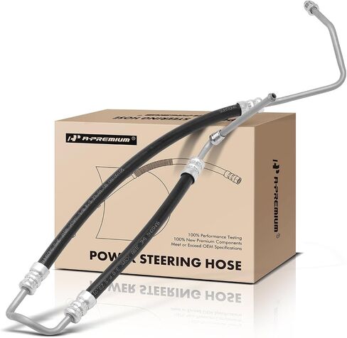 A-Premium Power Steering Pressure Hose Line Assembly Compatible with Jeep Grand Cherokee 2005-2010, Grand Cherokee 2007-2009, Commander, 3.0L 5.7L, with O-ring, To Gear From Hydraulic Fan Motor in Saudi Arabia