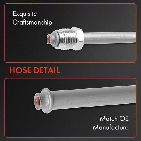 A-Premium Power Steering Pressure Hose Line Assembly Compatible with Jeep Grand Cherokee 2005-2010, Grand Cherokee 2007-2009, Commander, 3.0L 5.7L, with O-ring, To Gear From Hydraulic Fan Motor in Saudi Arabia