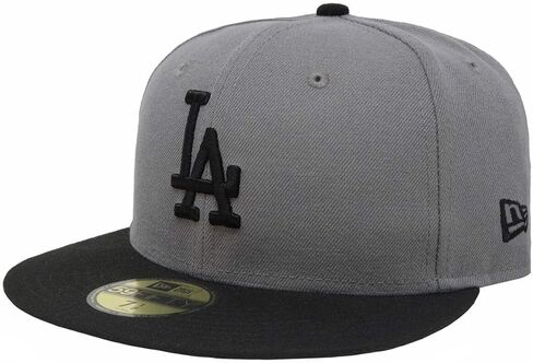 قبعة New Era 59Fifty MLB Basic Los Angeles Dodgers باللون الأحمر القرمزي (7-55.8 سم) in Saudi Arabia