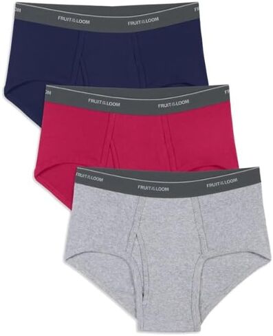 Fruit of the Loom Men's 5-Pack Assorted Briefs,Assorted,Medium in Saudi Arabia