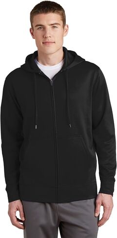 SPORT-TEK Unisex Sport-Wick Fleece Full Zip Hooded Jacket in Saudi Arabia