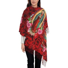 Virgen de Guadalupe scarf women Virgin Mary scarf shawl catholic shawls in Kuwait