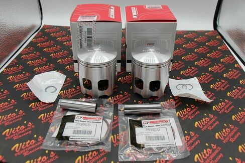 2 x Wiseco 573 pistons fits Yamaha Banshee Cheetah Cub Wampus Serval 4mm 68.00 in Saudi Arabia