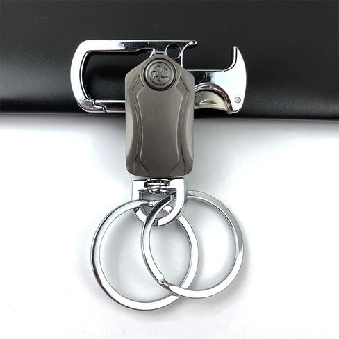 keychain clip,Universal Key Fob Keychain Holder for Men and Women,360 Degree Rotatable,Carabiner Car Key Chains. in Saudi Arabia