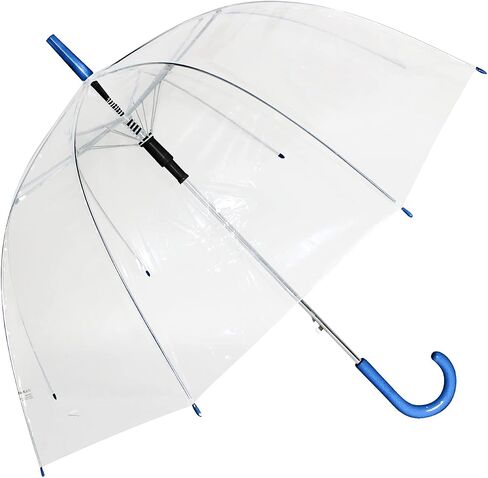 UNIWARE 23" Dome Straight Auto Open Umbrella, 23", Fashion Umbrella, Compact Automatic Rain Umbrella,Clear, Transparent, Easy Grip Handle, Adventure- Cosmic in Saudi Arabia
