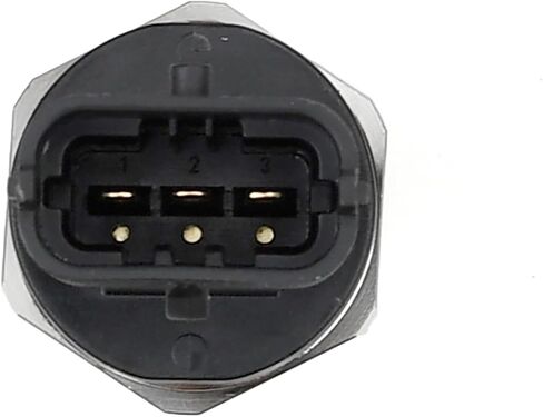 0281006327 Fuel Rail Pressure Sensor,Fuel Injection Fuel Rail Pressure Sensor 5261237 5297640 Compatible for Cummins Engine ISB4.5 ISB6.7 QSB4.5 Dodge Ram 2500 3500 in Saudi Arabia