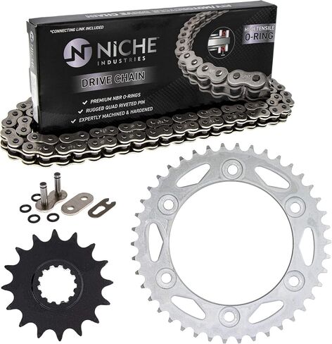 NICHE Drive Sprocket Chain Combo for Honda CBR1000RR CBR1000S CBR1000RA Front 16 Rear 42 Tooth 520V-X X-Ring 116 Links in Saudi Arabia