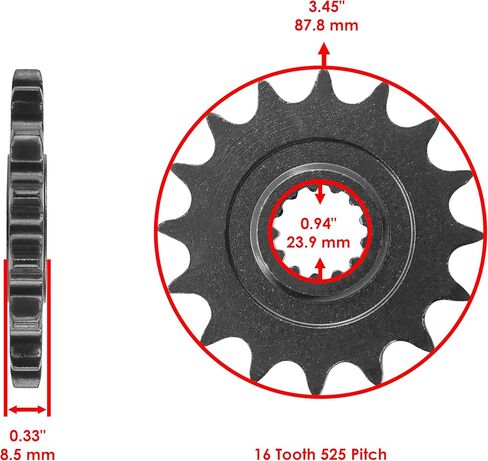 سلسلة محرك كالتريك بلاك ومجموعة ضرس متوافقة مع كاواساكي Zr1000A Z1000 2003-2006 in Saudi Arabia