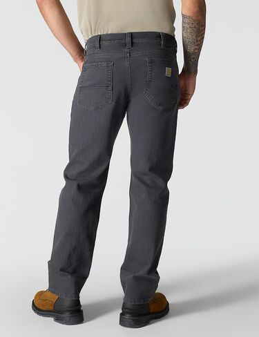 Carhartt Mens Relaxed Straight Rugged Flex Dyed Jean in Saudi Arabia