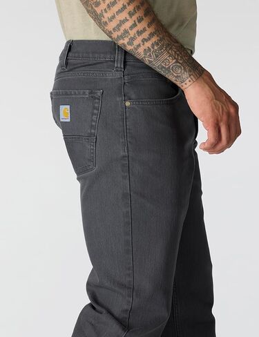 Carhartt Mens Relaxed Straight Rugged Flex Dyed Jean in Saudi Arabia