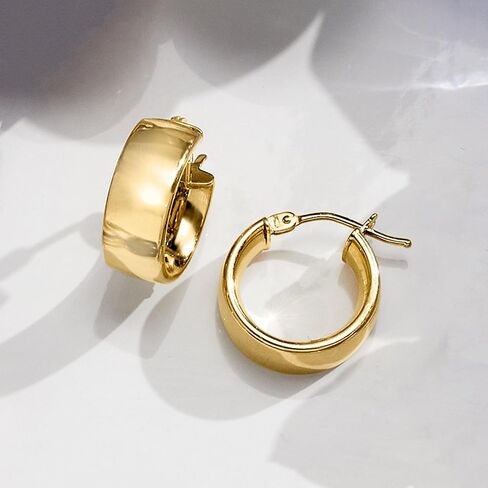 Ross-Simons Italian 14kt Yellow Gold Huggie Hoop Earrings in Saudi Arabia