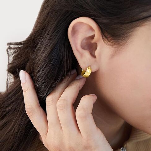 Ross-Simons Italian 14kt Yellow Gold Huggie Hoop Earrings in Saudi Arabia