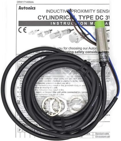 1PCS PR12 Proximity Switch Metal Sensor 3-Wire DC12-24V NPN/PNP Detection Distance 2mm PR12-2DN PR12-2DP(PR12-2DN NPN) in Saudi Arabia