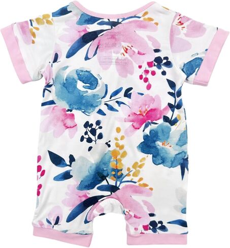 Bow Dream Baby Girl Romper 2 pack Bamboo Rayon Baby Clothes Short Sleeve Jumper Baby Girls’s One-Piece Rompers Summer in Kuwait