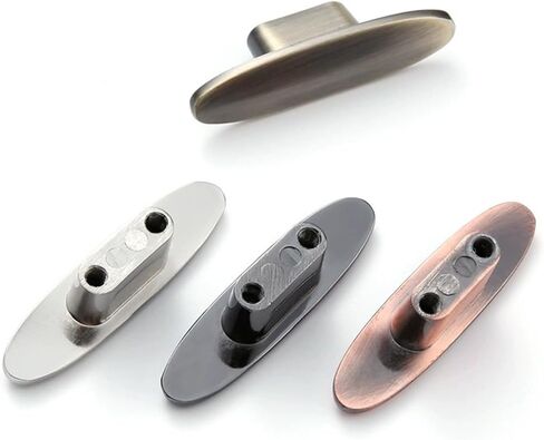 20 Pieces Drawer Handles, Push-Pull, Home Decor, Practical Cabinets(Brushed 1) in Saudi Arabia