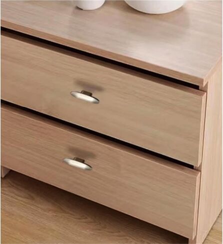 20 Pieces Drawer Handles, Push-Pull, Home Decor, Practical Cabinets(Brushed 1) in Saudi Arabia