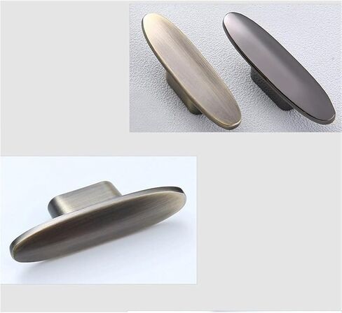 20 Pieces Drawer Handles, Push-Pull, Home Decor, Practical Cabinets(Brushed 1) in Saudi Arabia