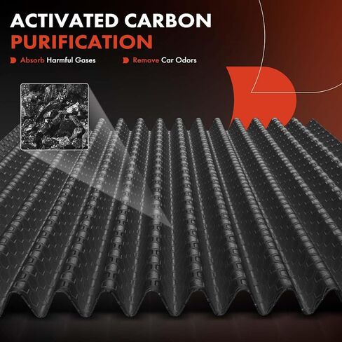 A-Premium 2-PC Cabin Air Filter with Activated Carbon Compatible with Mercedes-Benz B250, B250e, CLA250, CLA35 AMG, CLA45 AMG, GLA250, GLA35 AMG, GLA45 AMG, GLB250, GLB35 AMG & Infiniti QX30 in Saudi Arabia