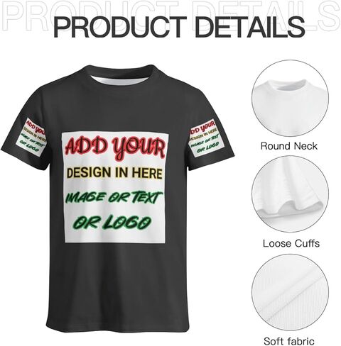 Bulk Custom T Shirts Customized Personalized Shirts Custom Shirts for Men Women Design Your Own Custom Tee Shirts in Saudi Arabia