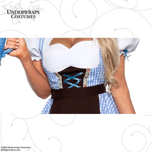 UnderWRAPS Oktoberfest Beer Girl - زي الهالوين للبالغين من Beer Maiden للنساء in Saudi Arabia