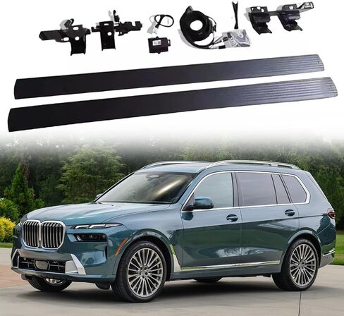 Deployable Power Electric Running Board Side Step Pedal Nerf Bar Aluminium Fits for 2019-2025 BMW X7 in Saudi Arabia